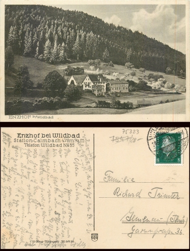 75323 Enzhof bei Wildbad o 24.5.1931