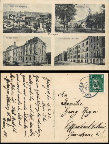 Erlangen infantry barracks o April 18, 1928