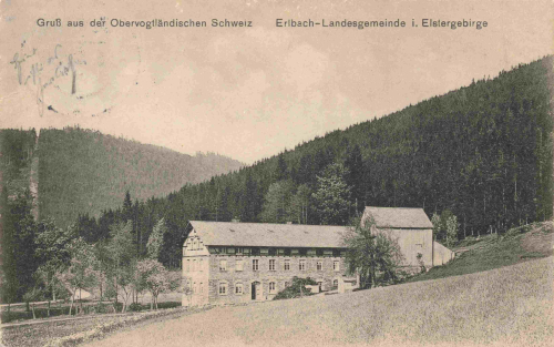 Erlbach Elstergebirge Vogtland o 1913