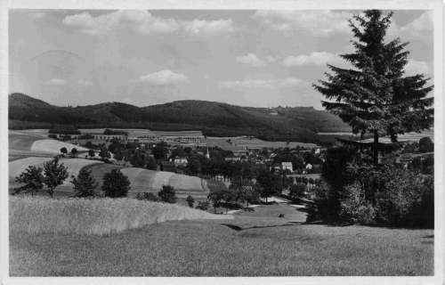 Erlbach Vogtland Totalansicht o 1937