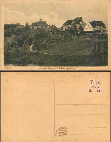 Essen Kolonie Altenhof * 1930