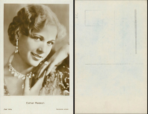 Esther Ralston Ross Verlag 4598/1