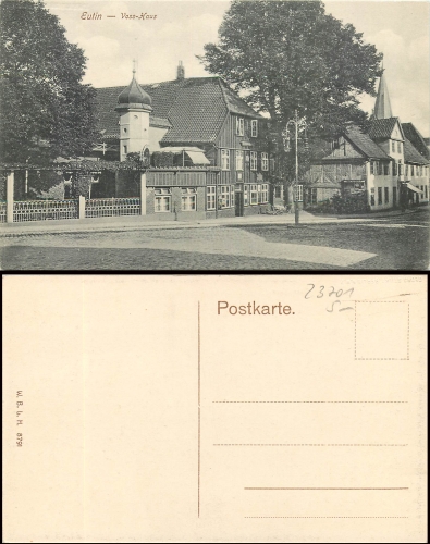 Eutin, Voss Haus * ca.1910