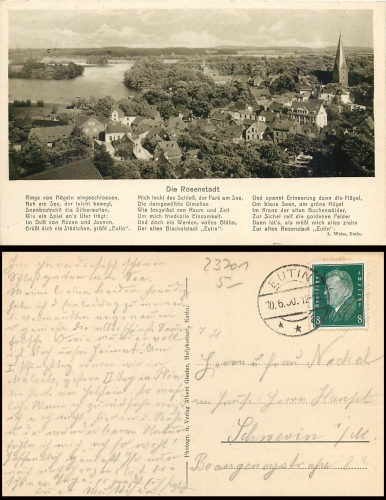 23701 Eutin Schloss gebr. ca.1928