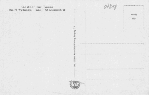 Eyba Saalfeld Thüringen * um 1940