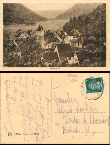 Eybach Geislingen Steige o ca. 1928
