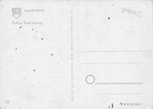 Eythra bei Leipzig Jugendherberge * um 1950