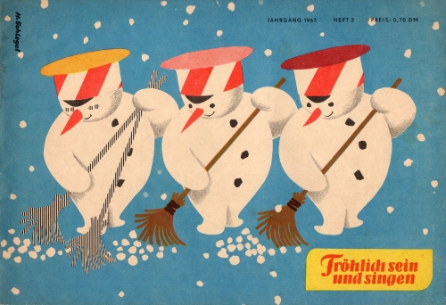 FROSI Be happy and sing 1963 issue 2 GDR pioneer newspaper