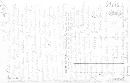 01776 Falkenhain Erzgebirge gebraucht 1953