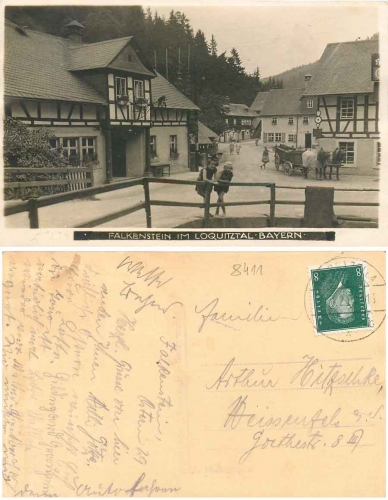 97499 Falkenstein Loquitztal in Bayern o 2.4.1929