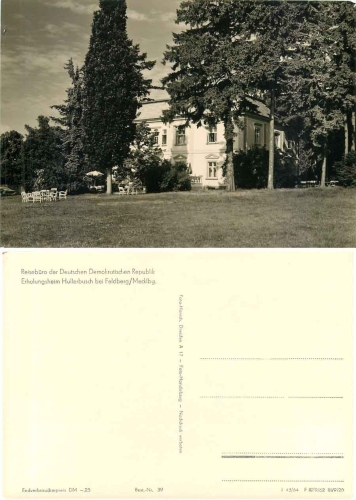 17258 Feldberger Seenlandschaft Hullerbusch Erholungsheim *1964