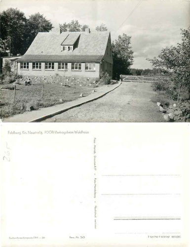17258 Feldberg FDGB-Heim Waldhaus *1959 Hanich0265