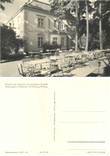 17258 Feldberger Seenlandschaft Erholungsheim Hullerbusch *1962