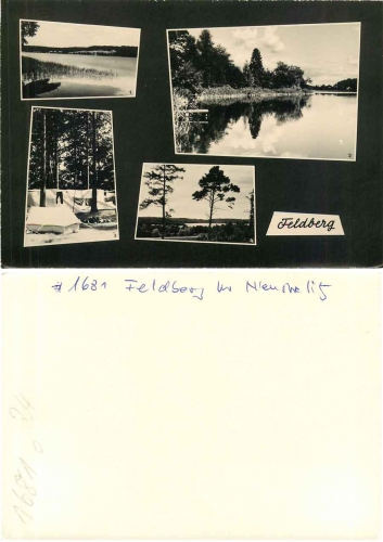 17258 Feldberg Mehrbildkarte *1962 Hanich1681