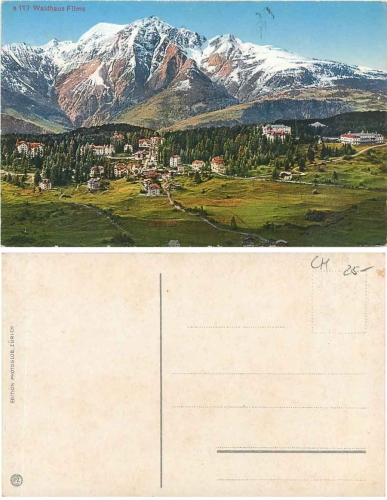 Flims Waldhaus Schweiz * ca. 1910