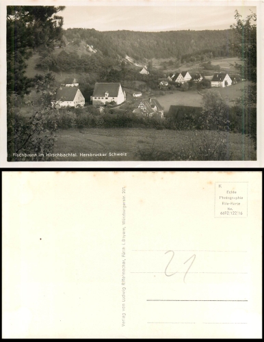 Fischbrunn im Hirschbachtal  *ca. 1940