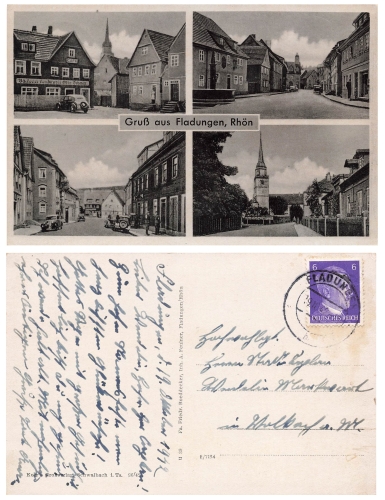97650 Fladungen Rhoen o 19.10.1942