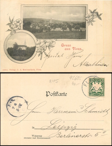 Floss Oberpfalz o 2.6.1900