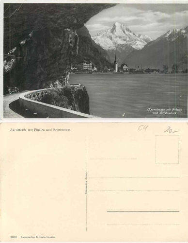 Fluelen Axenstrasse Bristenstock * ca. 1930