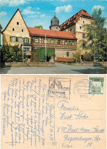 91301 Forchheim, Kaiserplatz o 22.4.1971