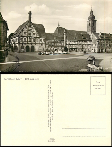 Forchheim Rathausplatz *ca. 1960