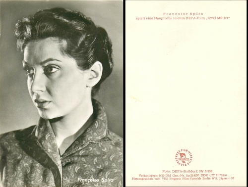 Francoise Spira Progress Film Vertrieb Nr. 5/258