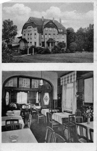 Dittersbach Frankenberg Sachsen Bahnhofswirtschaft * um 1930