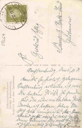 Frankenberg Sachsen Volkshochschulheim Schloss Sachsenburg o 1932