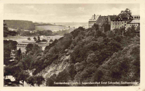 Frankenberg Sachsen Jugenwerkhof Erst Schneller Sachsenburg o 1954