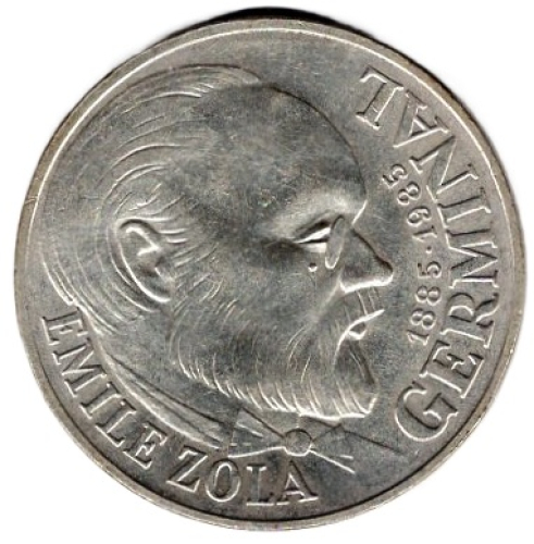 Frankreich 100 Francs 1985 Emil Zola Germinal