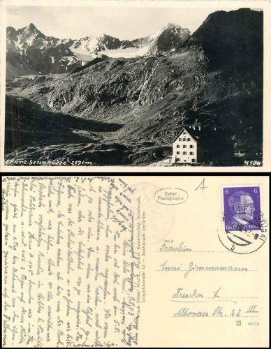 Franz Senn Hütte Tirol o 9.8.1943