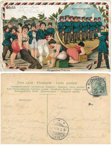 Women's movement pattern Litho o 8.7.1906