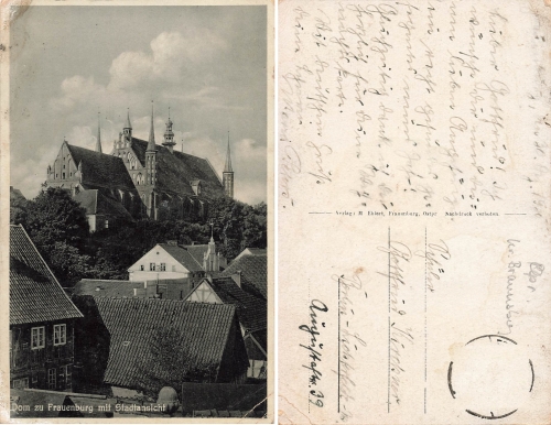 Frauenburg Ostpreussen Frombork o 1941