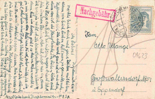 Frauenstein, Ore Mountains (Erzgebirge) o 1945