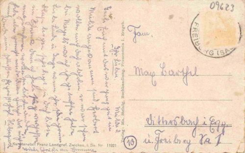 Frauenstein, Ore Mountains (Erzgebirge) o um 1940