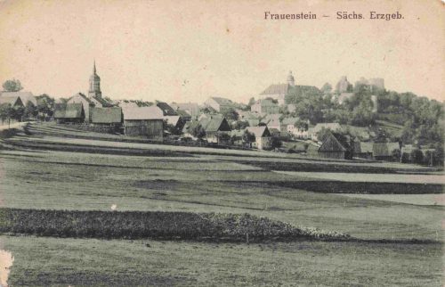 Frauenstein, Ore Mountains (Erzgebirge) gebraucht 1914