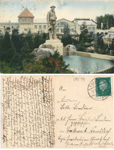 09599 Freiberg Sachsen 1912 Erzgebirgs Ausstellung o 1931
