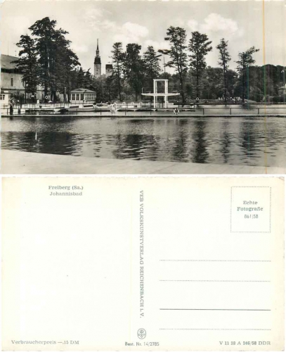 09599 Freiberg Sachsen Johannisbad *1958