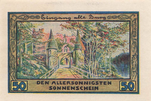 Freiburg Schlesien Świebodzice Notgeldschein 1921