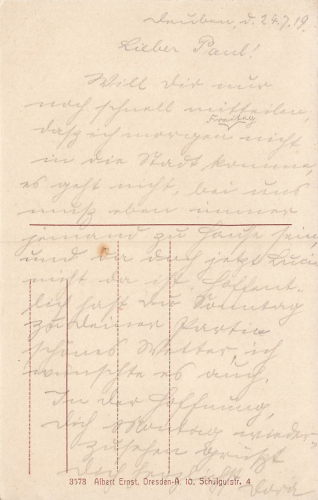 01705 Freital Deuben gebraucht 1919