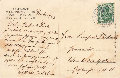 01705 Freital Deuben  o 1910