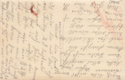 01705 Freital Deuben Goethe Platz gebraucht um 1930