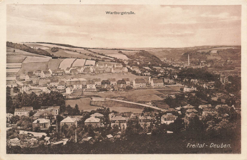 01705 Freital Deuben Wartburgstrasse o 1930