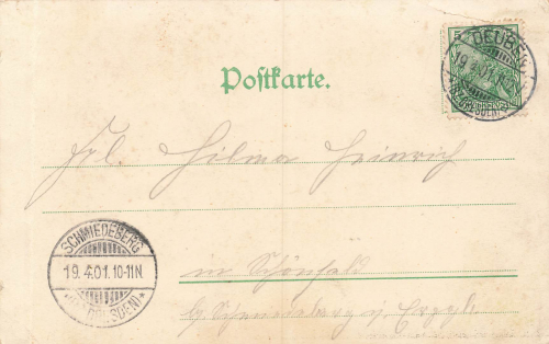 01705 Freital Deuben o 1901
