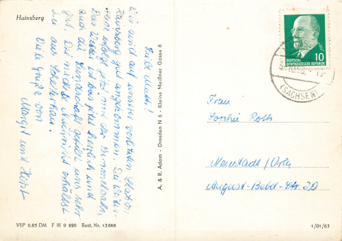 01705 Freital Hainsberg  o 1968