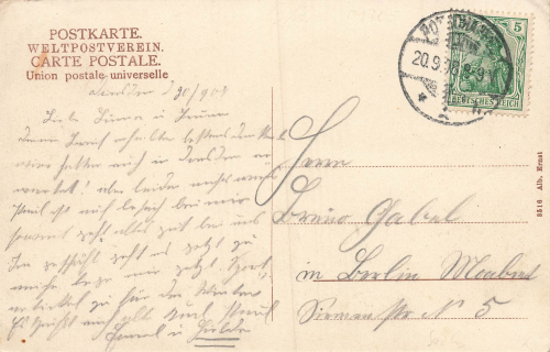 01705 Freital Doehlen Potschappel o 1908