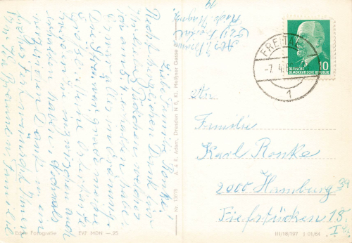 01705 Freital Sachsen o 1966
