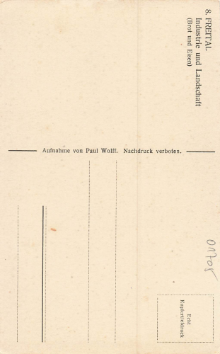01705 Freital Industrie und Landschaft * um 1940