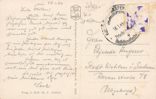 Freiwaldau Gräfenberg Altvatergebirge Jeseník o 1944ca o 1944