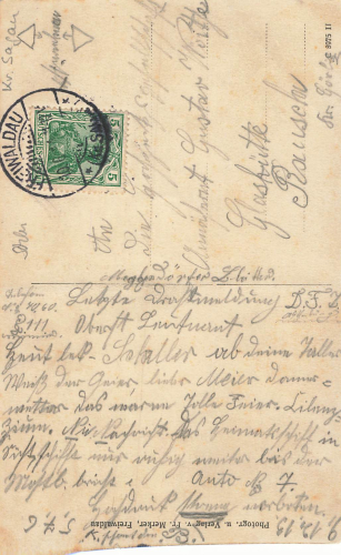 Freiwaldau Schützenhaus Schlesien Gozdnica o 1914